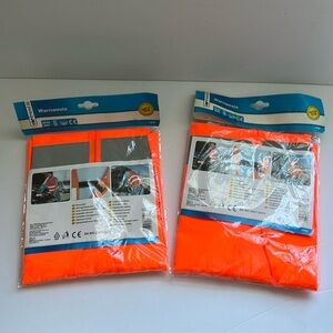 New never opened Visibility Orange Safety Vest XL (2)